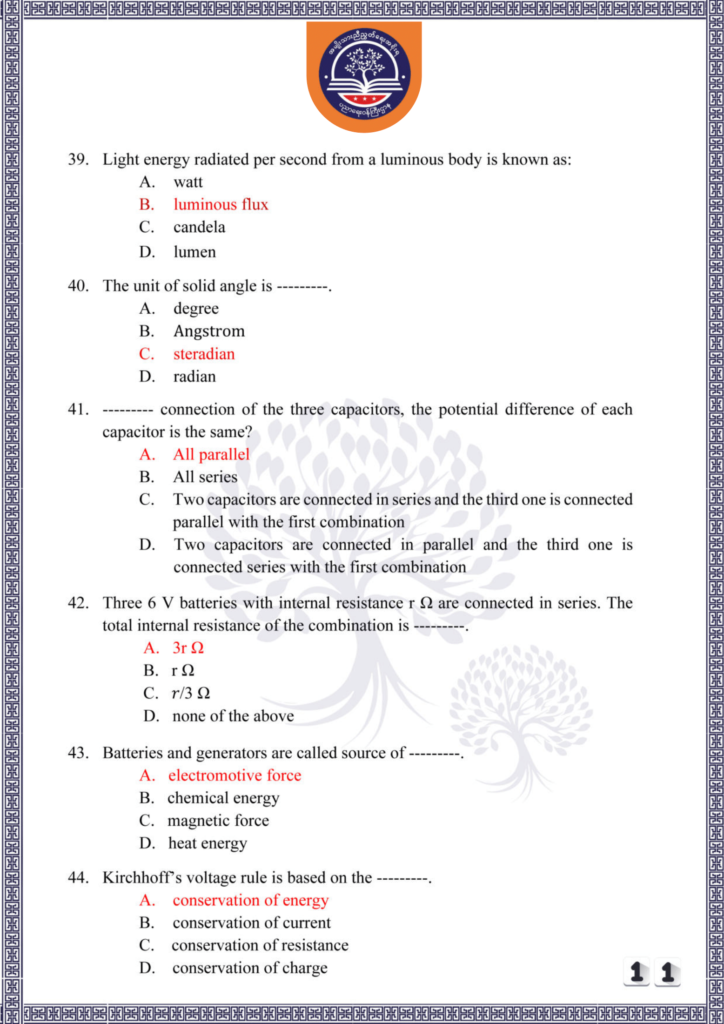 ပညာရေးဝန်ကြီးဌာန https://moe.nugmyanmar.org/be/sample-questions/2025/physics/