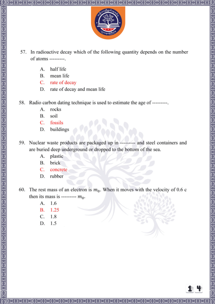 ပညာရေးဝန်ကြီးဌာန https://moe.nugmyanmar.org/be/sample-questions/2025/physics/